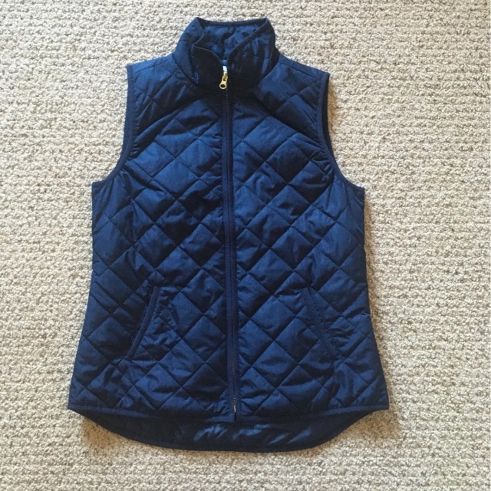 Navy quilted Old Navy vest